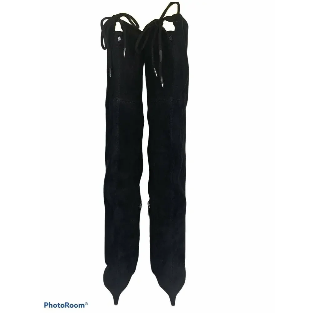 Sam‎ Edelman Kristie Over the Knee Boot black suade